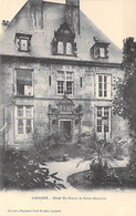 52 - LANGRES : HOTEL Du BREUIL De SAINT GERMAIN - CPA - Haute Marne - Langres