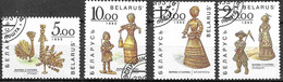 BIELORUSSIA - 1993 - ARTIGIANATO - SERIE 4 VALORI USATA - (YVERT 27\30 - MICHEL 28\31) - Belarus