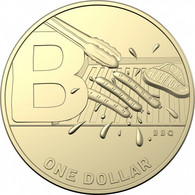 Australia, 2021, $1AUD, Great Aussie Coin Hunt 2 - B - Barbecue BBQ, UNC - Dollar