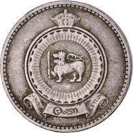 Monnaie, Sri Lanka , 25 Cents, 1965 - Sri Lanka