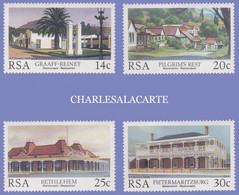 SOUTH AFRICA  1986  HISTORIC BUILDINGS RESTORATION  S.G. 600-603  U.M. - Nuevos