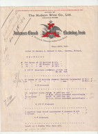 116-The Hudson Wine Co Ltd..Auheuser Busch, Brewing Assu ...Prince Albert...Saskatchewan..(Canada)...1912 - Sonstige