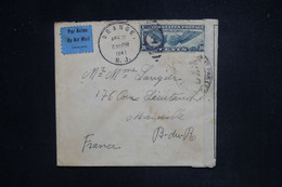 ETATS UNIS - Enveloppe De Orange Pour La France En 1941 Avec Contrôle Postal - L 127477 - Cartas
