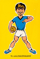 BALONMANO / HANDBALL / PALLAMANO - CARTE POSTALE HUMORISTIQUE PUBLICITAIRE / COMIC ADVERTISING POSTCARD - SPAIN (aj997) - Balonmano