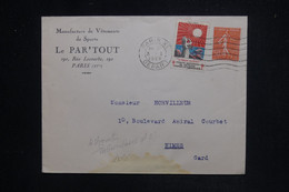 FRANCE - Vignette Contre La Tuberculose Sur Enveloppe De Paris En 1928 - L 127480 - Brieven En Documenten