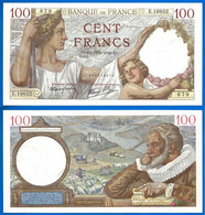 France 100 Francs 1941 Sully  13 3 1941 Serie E Que Prix + Port  Frcs Frc Paypal Bitcoin OK - 100 F 1939-1942 ''Sully''