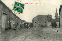 Ambly * Rue Petite ( Côté Gauche ) * Roulottes * Villageois - Otros & Sin Clasificación