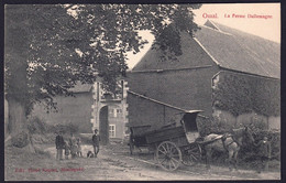 +++ CPA - OMAL - La Ferme Dallemagne - Carte Animée - Attelage Cheval  // - Geer