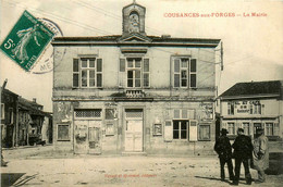 Cousances Aux Forges * 1907 * Place De La Mairie * Hôtel Et Café De L'Industrie * Villageois - Otros & Sin Clasificación