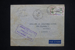 COMORES - Enveloppe FDC En 1950, De Moroni Pour Dzaoudzi - L 127491 - Briefe U. Dokumente