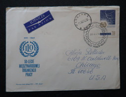 Pologne 1969 OIT Organisation Internationale Du Travail FDC Voyagé Poland ILO International Labor Organization Used FDC - ILO