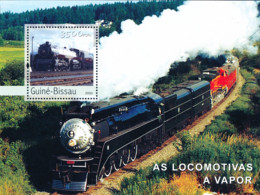 Guiné-Bissau - 2003 - Locomotives - MNH - Guinea-Bissau