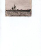 CARTE PHOTO  - CUIRASSE - JEAN- BART - Warships
