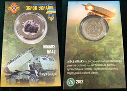 Ukraine - 5 Karbovantsev 2022 UNC HIMARS М142 Weapons Of Ukraine Brass Metal White In Booklet Lemberg-Zp - Ukraine