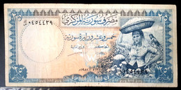 SYRIA ,SYRIE, 25 Syrian Pounds, 1958, VF. - Syria