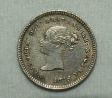 Silber/Silver Maundy Prooflike Großbritannien/Great Britain Victoria Young Head, 1880, 2 Pence UNC - Maundy Sets  & Conmemorativas