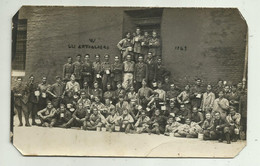 GRUPPO DI ARTIGLIERI 1943 - FOTO GHINI BOLOGNA VIAGGIATA  FP - Regiments