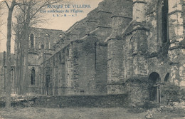 RUINES DE VILLERS    VUE EXTERIEURE DE L'EGLISE   2  SCANS - Villers-la-Ville