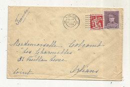 Lettre, BELGIQUE ,LIEGE 3 , 1936 - Other & Unclassified