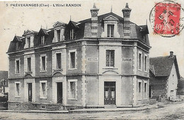 18)    PREVERANGES  -  L' Hôtel RANDIN - Préveranges