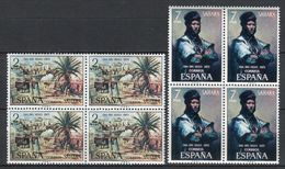 Sahara 1973. Edifil 312-13 X 4 ** MNH. - Sahara Español