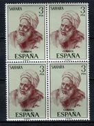 Sahara 1975. Edifil 322 X 4 ** MNH. - Sahara Español