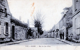 VIC SUR AISNE RUE DU JEU D ARC - Vic Sur Aisne