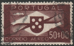 Portugal 1941 Sc C10 Yt PA10 Air Post Used - Usati