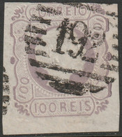 Portugal 1855 Sc 8 Mi 8 Yt 8 Used "192" (Beja) Cancel - Used Stamps