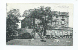 Nottinghamshire   Postcard  Nottingham Castle Animated Posted 1918 - Nottingham