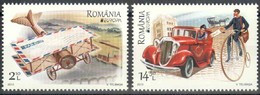 Roumanie Romania CEPT 2013  Yvertn° 5683-5684 *** MNH Europa Postal Vehicules Postale - Ongebruikt