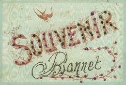 Bonnet * 1907 * Souvenir Du Village ! * Paillettes - Sonstige & Ohne Zuordnung