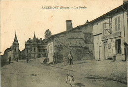 Ancemont * Rue Et La Poste Du Village * Le Facteur PTT Courrier * Villageois - Other & Unclassified