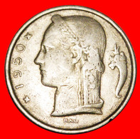 * FRENCH LEGEND (1948-1981): BELGIUM ★ 5 FRANCS 1950 NOT MEDAL ALIGNMENT! ★LOW START ★ NO RESERVE! - 5 Frank & 1 Belga