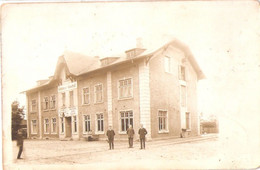 WANKENDORF Schlüters Gasthof Colonialwaren Orignal Fotokarte BahnPost NEUMÜNSTER Gelaufen Marke Abgefallen - Neumünster