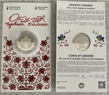 Ukraine - 5 Hryven 2022 UNC Oh, There Is A Red Viburnum In The Meadow In Folder Lemberg-Zp - Ukraine