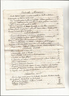 22-8-2266 Trés Interessant Inventaire Du 9 Fevrier 1796 D'une Maison ( 5 Pages ) - Manuscripts