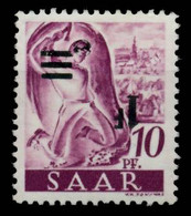SAARLAND 1947 Nr 228ZIIK Postfrisch Gepr. X6ACE62 - Nuevos