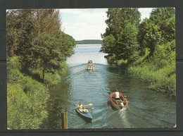 Deutschland DDR Ansichtskarte Flecken Zechlin (Kr. Neuruppin) Zechliner See (gesendet 1994, Mit Briefmarke) - Zechlin