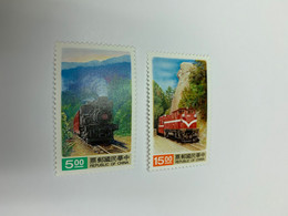 Taiwan Stamp MNH Locomotive Train - Neufs