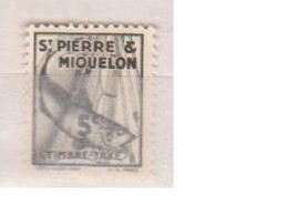 SAINT PIERRE ET MIQUELON            N° YVERT  :  TAXE 32  NEUF AVEC CHARNIERES  ( CHARN 02/41 ) - Segnatasse