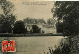 St Germain Langot * Vue Sur Le Château * Environs De Falaise - Other & Unclassified