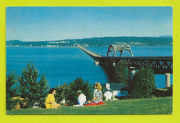 The Famous Floating Bridge Across Lake Washington In Metropolitan Seatle VOIR DOS Fameux Pont - Seattle