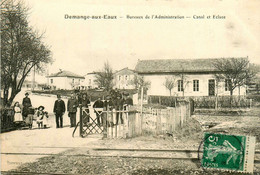 Demange Les Eaux * Bureaux De L'administration , Canal Et écluse * Passage à Niveau Ligne Chemin De Fer Meuse - Autres & Non Classés