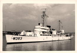 Bateau * Carte Photo * BERING STRAIT , Navire De Guerre Coast Guard * Usa * Militaria - Guerra