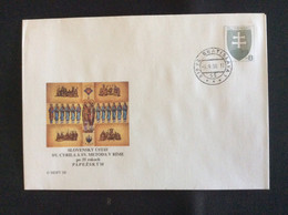 1998 : Saints Cyrille Et Methode à Rome  , Cyril Und Method In Rom , Oblitéré Used COB 31 Michel U 31 - Enveloppes