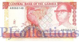 GAMBIA 5 DALASIS 1991/95 PICK 12b UNC - Gambie