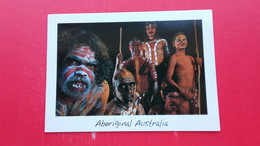 Aboriginal Australia.Tjapukai Warriors - Aborigenes