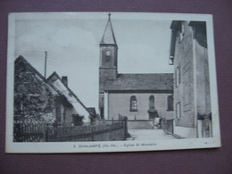 CPA 68 CHALAMPE Eglise Saint Wendelin Et Ses Abords 1939 - Chalampé