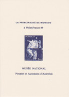 Année 1990 - N° 1738 - Epreuve Souvenir - Gravure De La Maquette Du Timbre : Pierrot écrivant - Vue De L'automate - Storia Postale